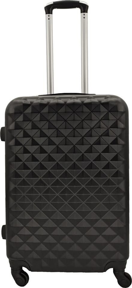 SB Travelbags 'Expandable' bagage koffer 65cm- Zwart
