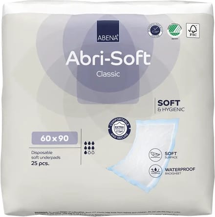 Abena onderleggers 60 x 90 Classic 25 stuks - Incontinentie