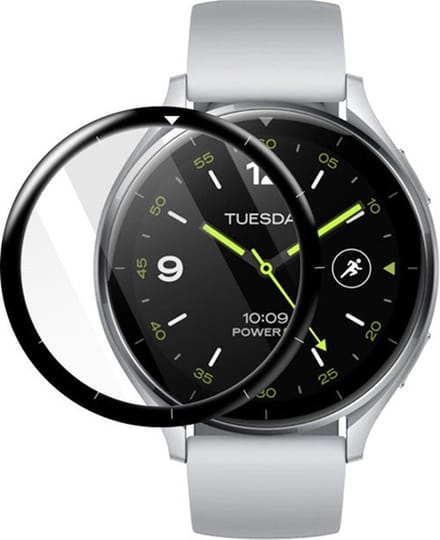 Strap-it Screen protector van PMMA - geschikt voor de standaard Xiaomi Watch 2