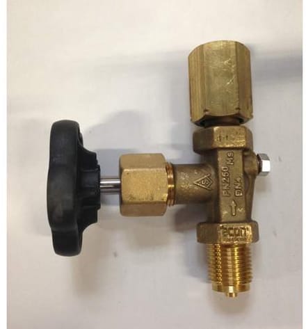 gAvilar Manometerafsluiter 1/2 inch Enkele Spansok Messing