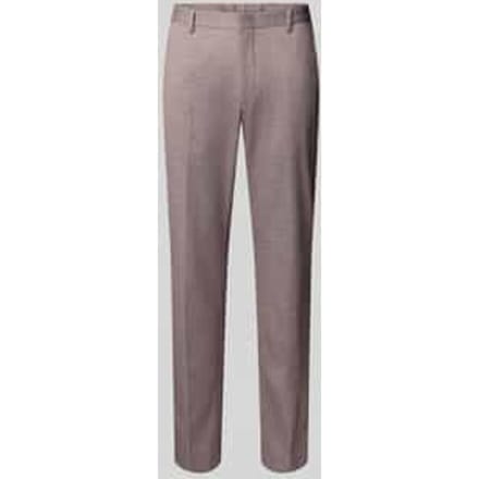 Straight fit pantalon met viscose, model 'Rick'