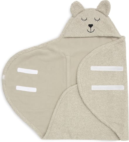 Jollein Wikkeldeken Bear Boucle Olive Green