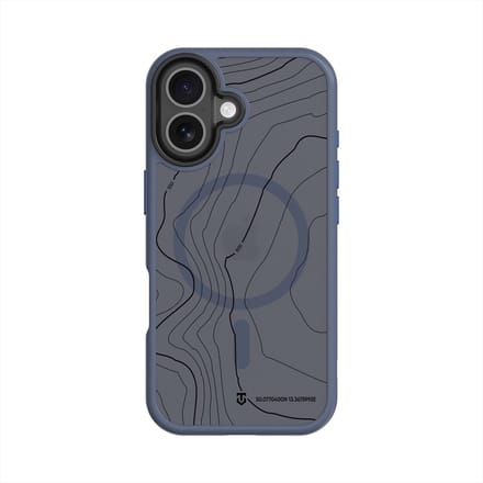 Tactical iPhone 17 MagForce Hyperstealth Sika Cover – Hoesje met Losse Klikbare Knoppen – Deep Blue
