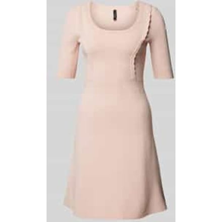 Mini-jurk in effen design, model 'DIANA'