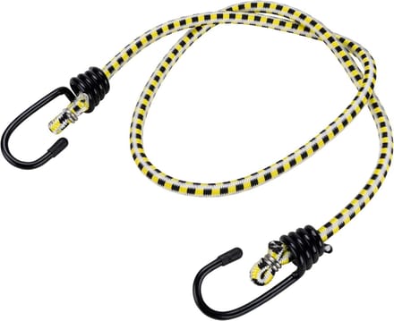 Elastische Spanband - Bungee Koord - Vastzetten van spullen - Gecoate Haken - 91 cm - Rood