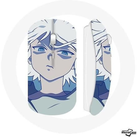 Souris Sans Fil - Killua Zoldyck - Hunter x Hunter - Bleu - USB Wi-Fi - Compatible Mac et PC