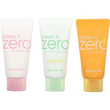 Banila Co, Clean It Zero, Favorite Pom Poms, Set of 4 white