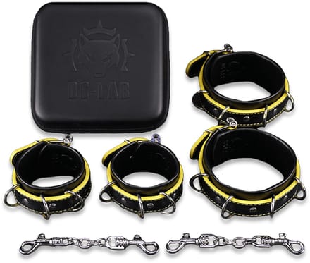 Dungeon Lab - Hunter Boeienset - Zwart/Geel