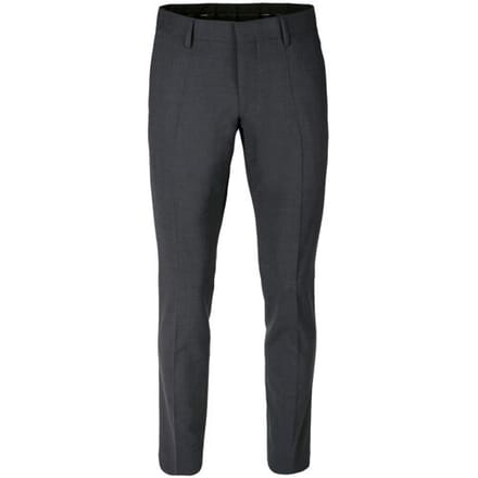 Roy Robson Broek Slim Uni Color Mix and Match Donker Grijs / male