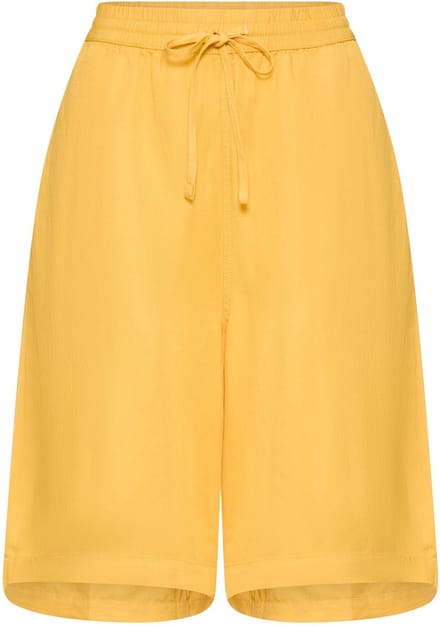 camel active Bermudashorts met trekkoord - Maat womenswear-30IN - Geel