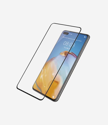 PanzerGlass Screenprotector Zwart Case Friendly Huawei P40