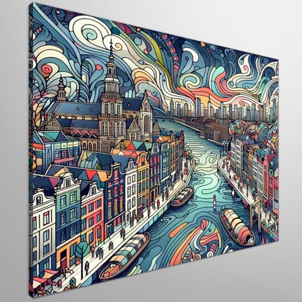 Kunstprint | Wanddecoratie | Canvas | 30 × 30 cm