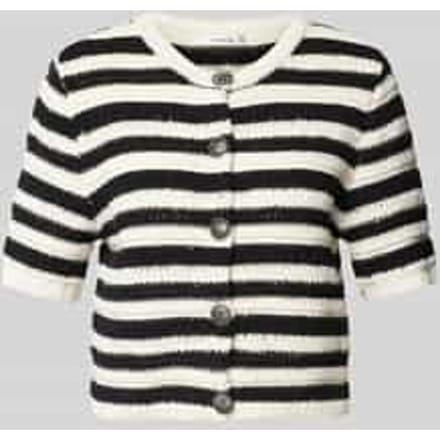 Gebreid jack met ronde hals, model 'sailie'