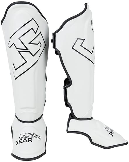 Joya Strike Scheenbeschermers - Kunstleer - Wit - XL