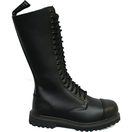 Slijpmachines Unisex Zwarte Punk Militaire Laarzen-King CS
