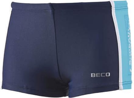 BECO Zwemboxer - Jongens - Polyamide - Donkerblauw/turquoise - Maat 164