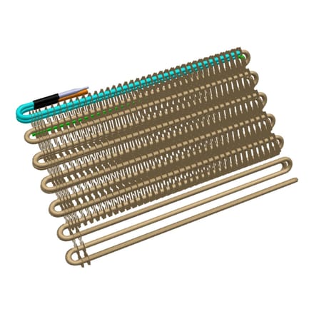 AEG verdamper, set, diepvriezer 140143807265