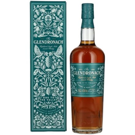 The GlenDronach ODE TO THE VALLEY Highland Single Malt 46,2% Vol. 0,7l in geschenkverpakking