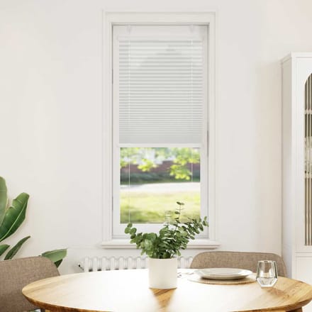 vidaXL - Plissé - rolgordijn - 45x100 - cm - stofbreedte - 44,4 - cm - lichtgrijs
