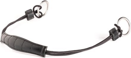 Trust Curbgag Touw Leather Zwart/Zilver
