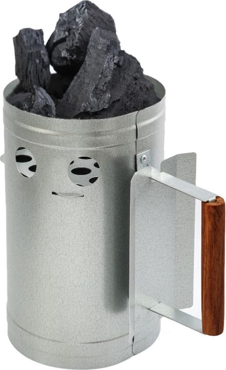 Michelino Brikettenstarter - BBQ starter - Houtskool starter - Met handvat - RVS