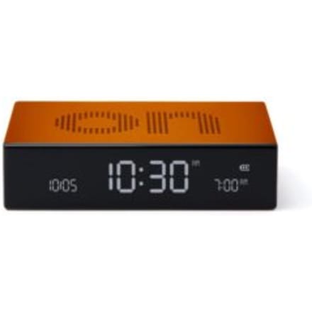 Lexon - Flip - Premium - Omkeerbare LCD wekker - Oranje