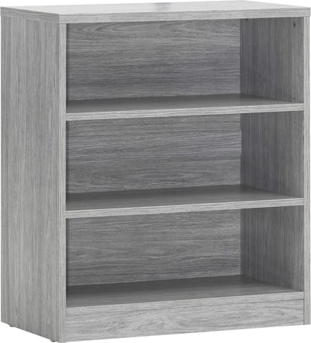Boekenkast 'Spacio' 2 legplanken Grijze Eik