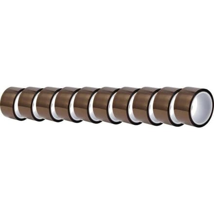 TRU COMPONENTS Polyimide ESD-tape Amber (l x b) 33 m x 50 mm 10 stuk(s)