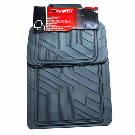 Einparts Rubberen Automatten Set Van 4 Pvc, Gemakkelijk Schoon Te Maken