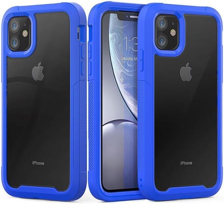 Hoesje Hybride Full Protect Blauw Geschikt voor Apple iPhone 11