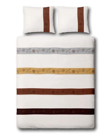 Essenza Maryland Dekbedovertrek - Eenpersoons - 140x200/220 cm - Cream