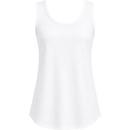 Casual U-Hals Katoenmix Tanktop