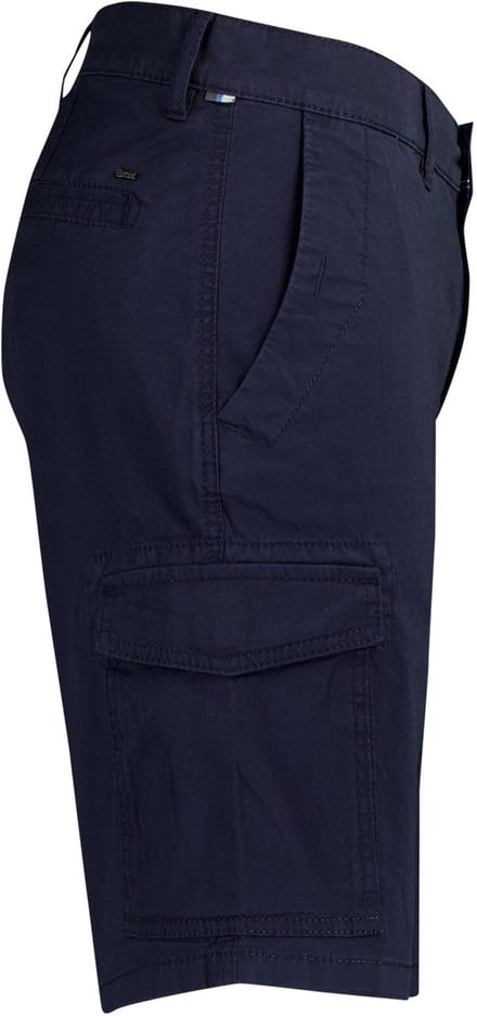 Bermuda Brax navy Bari katoen