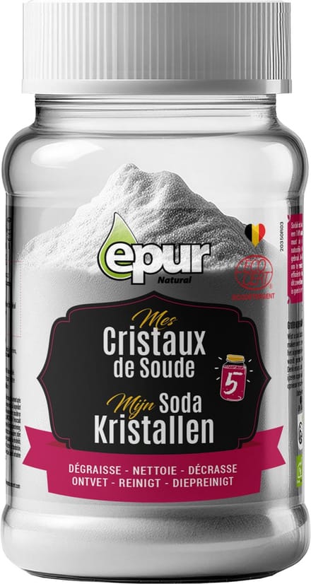 Epur Soda Kristallen - Reinigen en ontvetten - 480 gr - Prijs per stuk