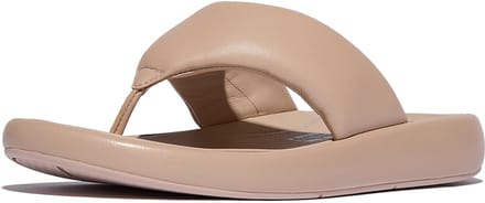 Fitflop Slipper Iqushion D-Luxe Padded Beige