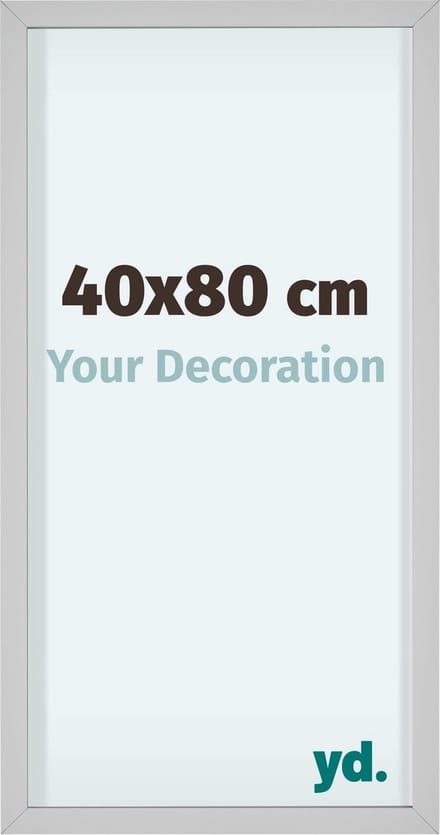 Your Decoration - Fotolijst 40x80 cm - Aluminium - Wit - Virginia