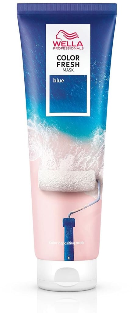 Masker met kleurpigmenten Wella COLOR FRESH Blauw 150 ml