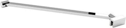 Plieger Panorama muursteun vierkant diagonaal 48cm chroom