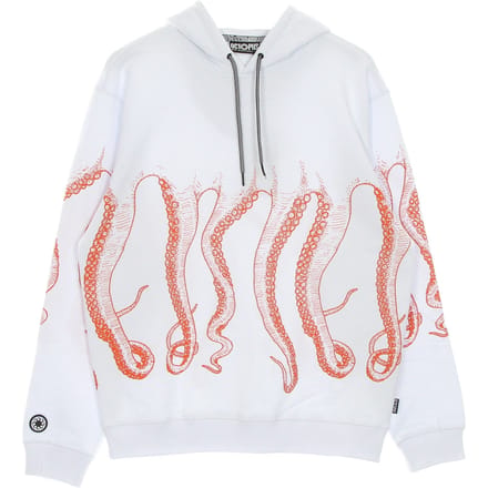 Lichtgewicht sweatshirt met capuchon voor heren Outline Hoodie wit