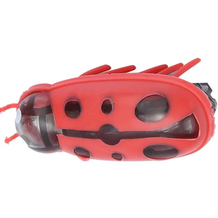 Lot de 7 mini jouets électriques amusants en forme de coccinelle pour animaux de compagnie, interactifs avec batterie pour chat red