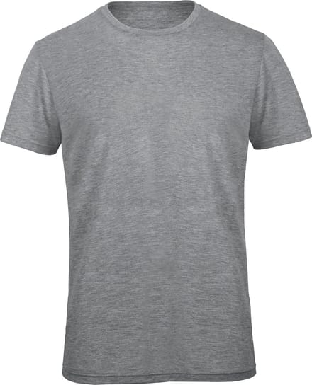 B&C TriBlend T-shirt CGTM055 - Heather Light Grey - S