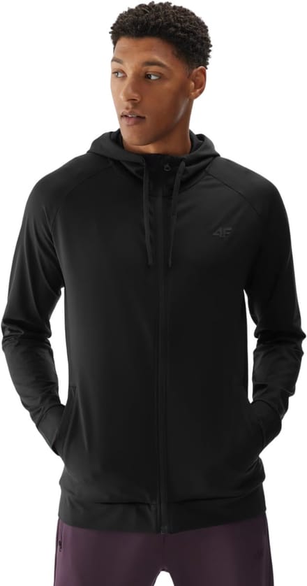 4F M403 Sporttrui Heren Diepzwart - Maat 2XL