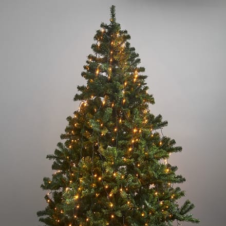 Easy fix kerstboomverlichting met 360 LED’s goud – 2M, voor binnen & buiten