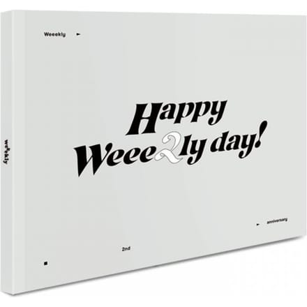 Weeekly   Mini Album Photo   2022 Happy Weee2ly Day white