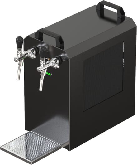Complete set - Biertap - STREAM 80K bierkoffer, doorstroomkoeler, 2-lijns droge koeler, Type D, Type A