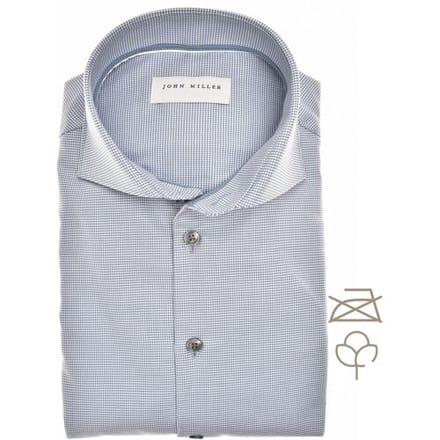 business overhemd John Miller Tailored Fit blauw
