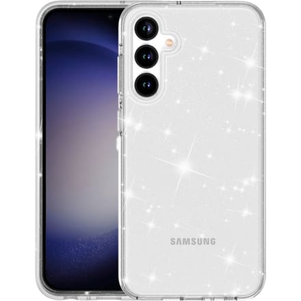 Mocaa Samsung S23 FE Glitz Beschermhoesje Transparant