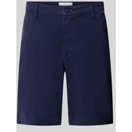 regular fit korte chino van katoenmix model 'CHINO'