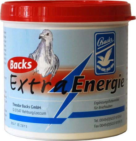 Backs Extra Energie 400g - voor postduiven