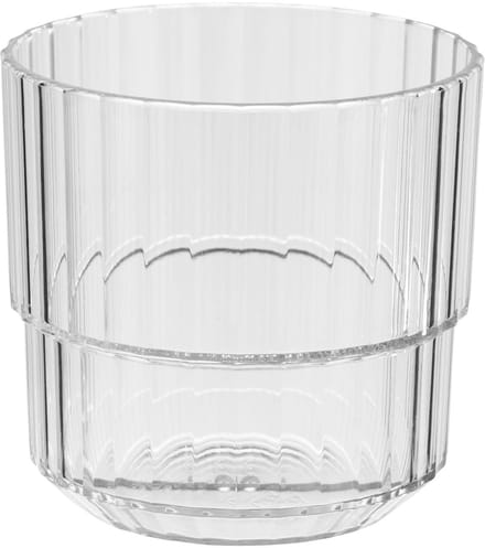 APS Drinkglas - Glas - Vaatwasserbestendig - Transparant - 220 ml - 0,22 Liter - Rond